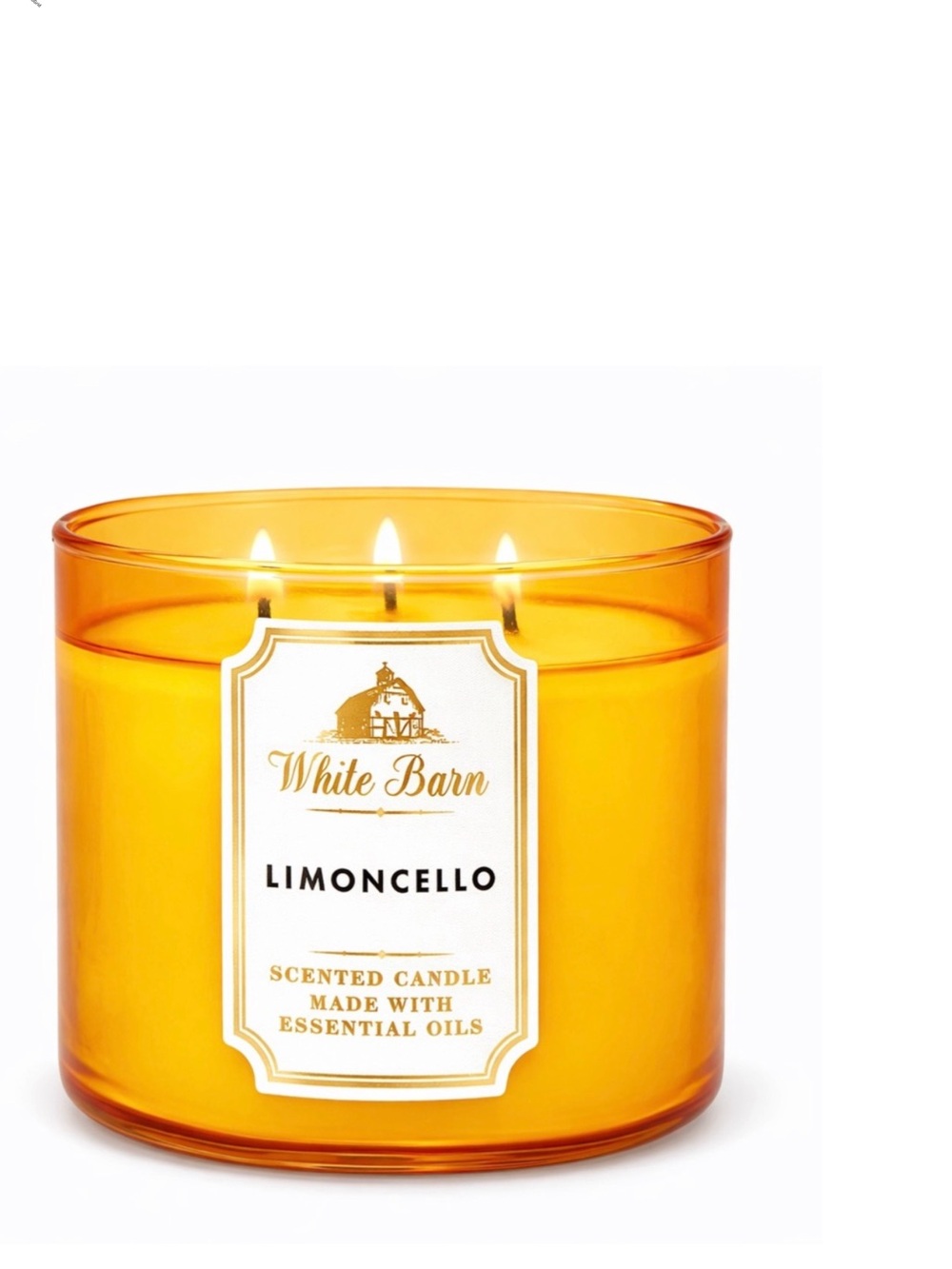 Bath‎ & Body Works White Barn Limoncello 3 Wick Scented Candle